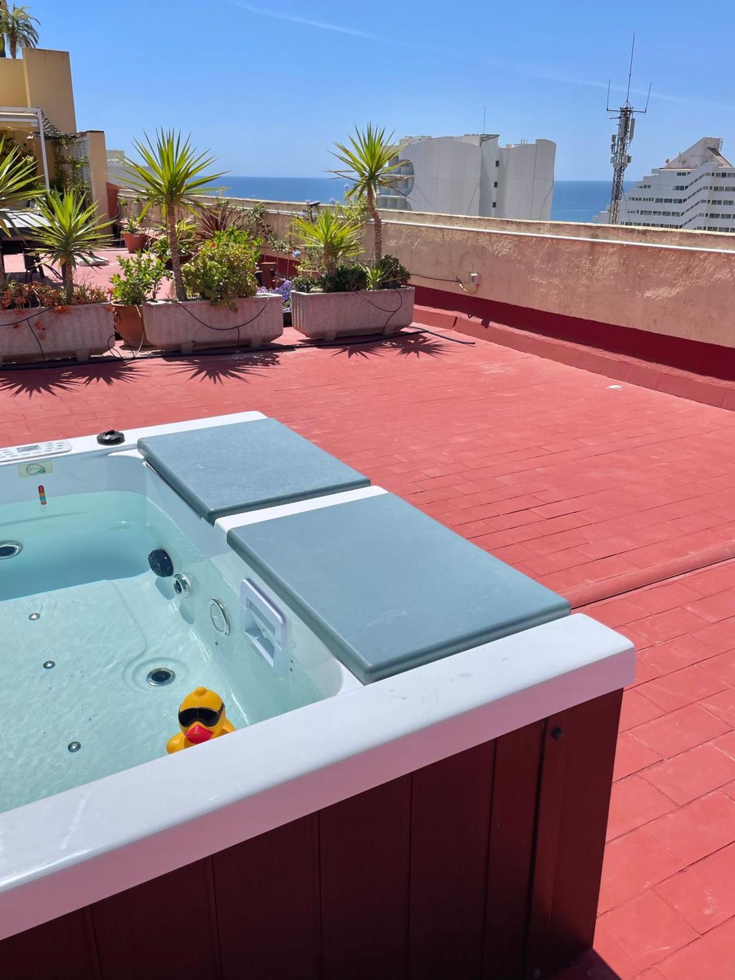 550 M2 Luxury Penthouse - Jacuzzi, Golf & Beach Benalmádena Exteriör bild