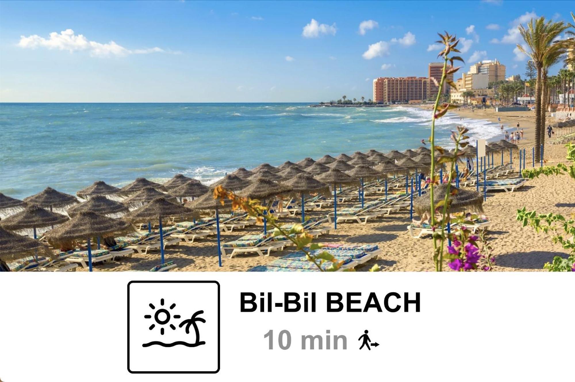 550 M2 Luxury Penthouse - Jacuzzi, Golf & Beach Benalmádena Exteriör bild